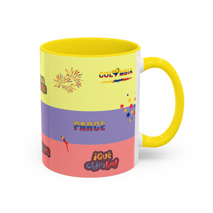 Colombia Patriotic Coffee Mug | Latin American Pride Gift