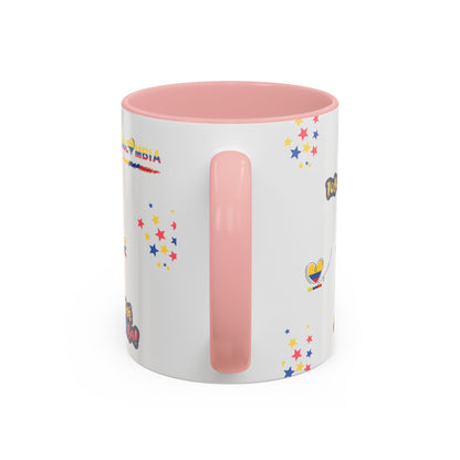 Colombia Patriotic Coffee Mug | Spanish Culture Gift