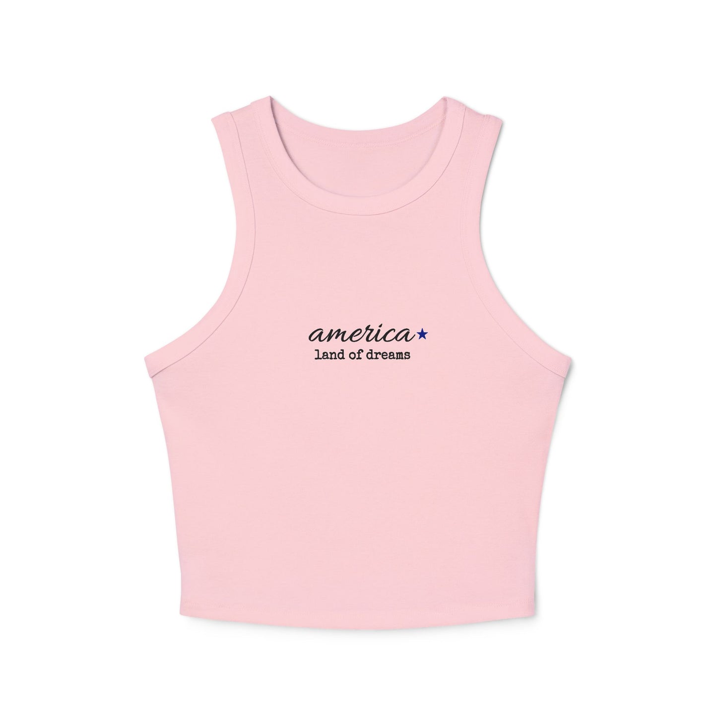 Purple Question Mark Pattern Racer Tank Top | Streetwear Design