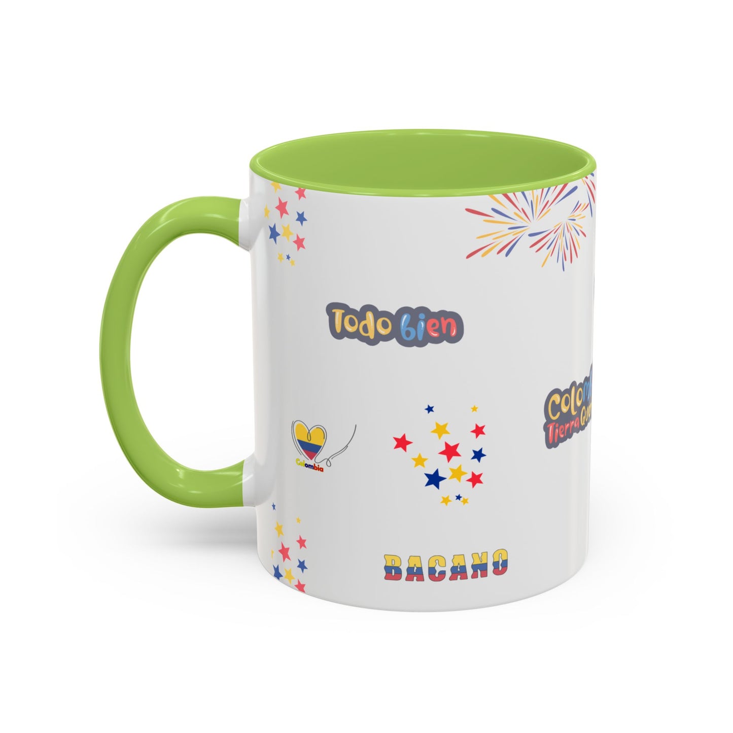 Colombia Patriotic Coffee Mug | Spanish Culture Gift