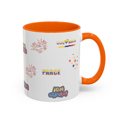 Colombia Patriotic Coffee Mug | Spanish Culture Gift