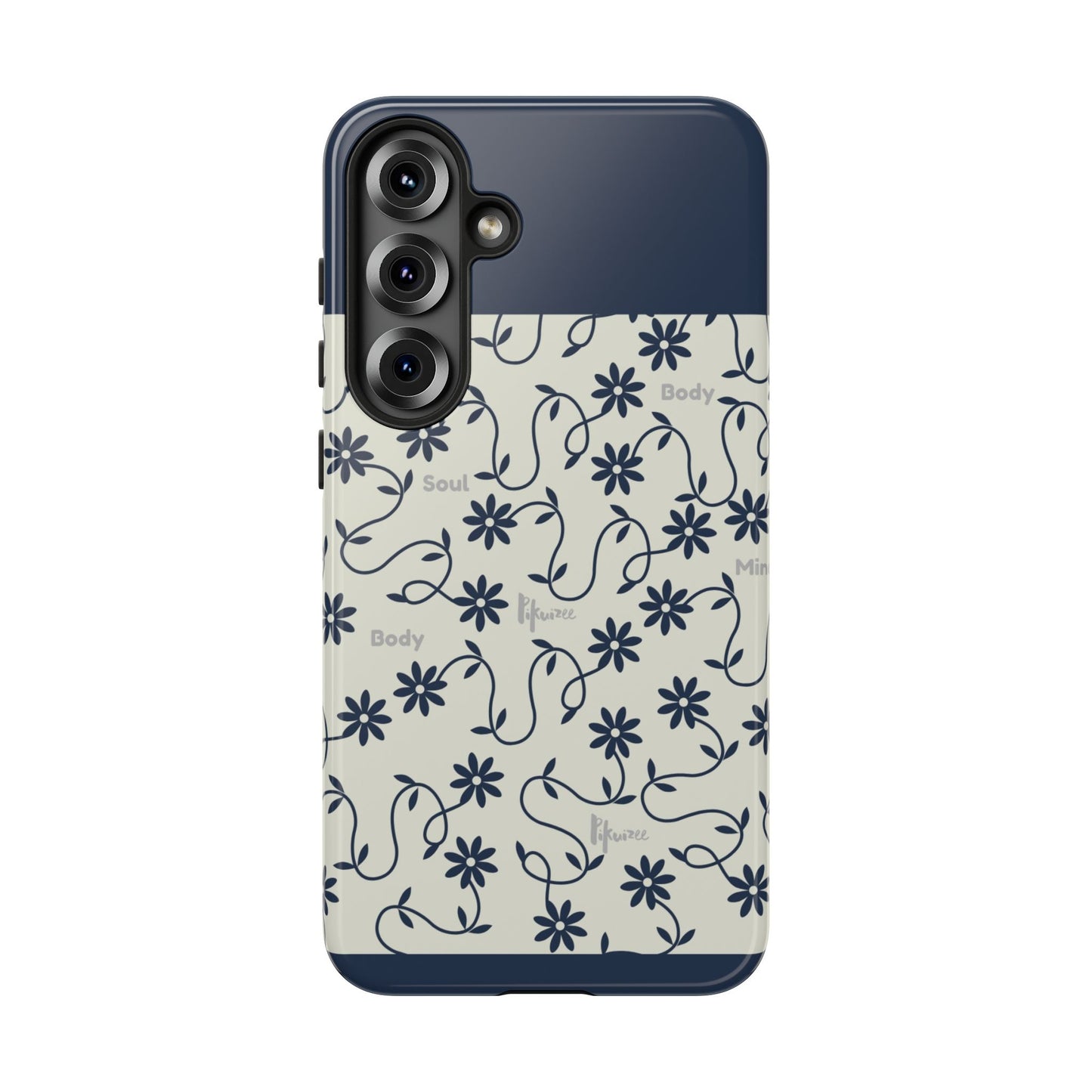 Floral Vine Pattern iPhone Case | Minimalist Botanical Design