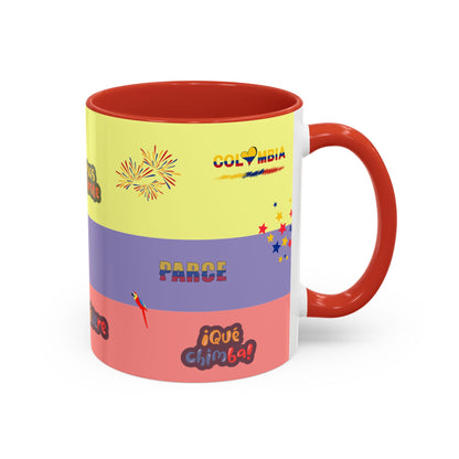 Colombia Patriotic Coffee Mug | Latin American Pride Gift