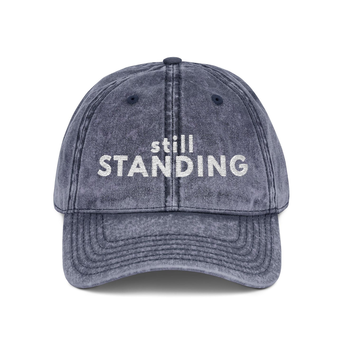 Still Standing Vintage Embroidered Cap