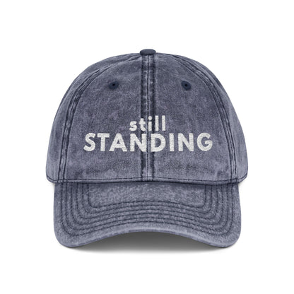 Still Standing Vintage Embroidered Cap