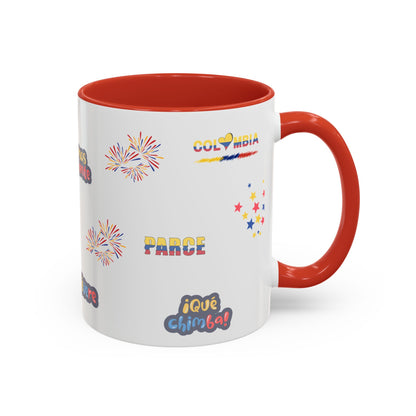 Colombia Patriotic Coffee Mug | Spanish Culture Gift