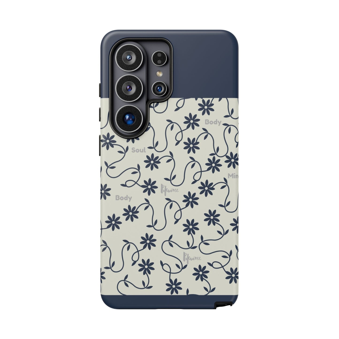 Floral Vine Pattern iPhone Case | Minimalist Botanical Design