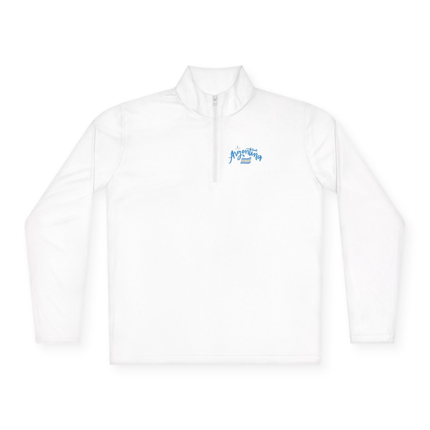 Argentina Soccer Ball Quarter-Zip Pullover | Sports Fan Gift