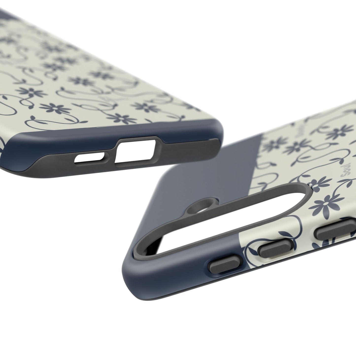 Floral Vine Pattern iPhone Case | Minimalist Botanical Design