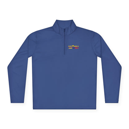 Colombia Flag Heart Unisex Quarter-Zip Pullover | Patriotic Pride