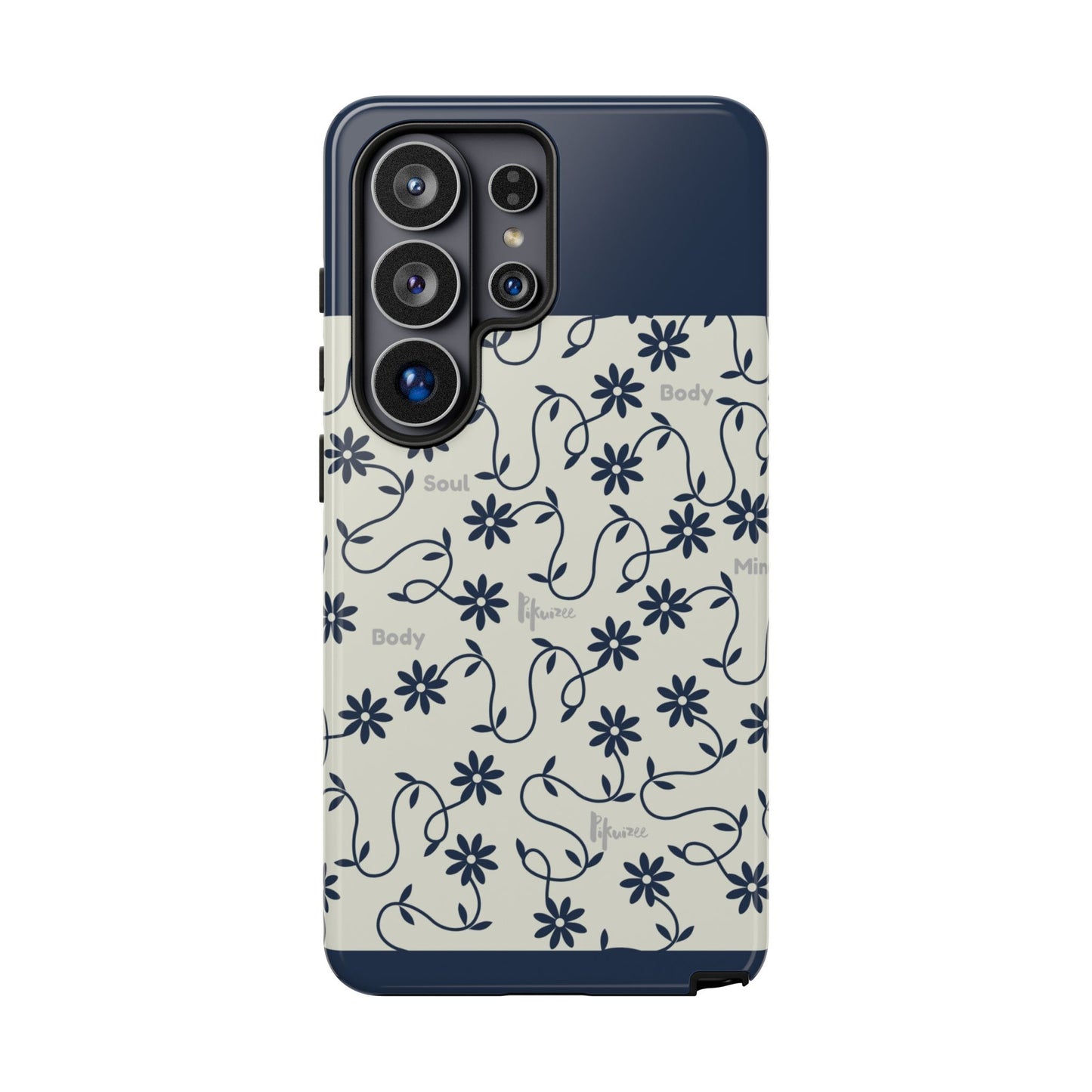 Floral Vine Pattern iPhone Case | Minimalist Botanical Design