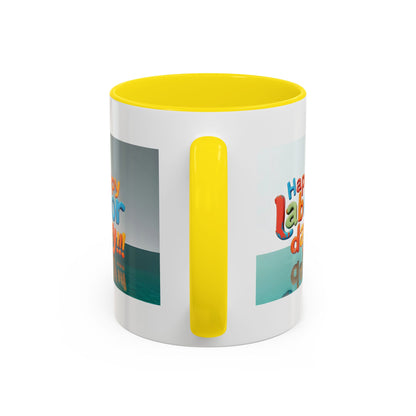 Happy Labor Day! Personalized Cartoon Mug - Worker Appreciation Gift