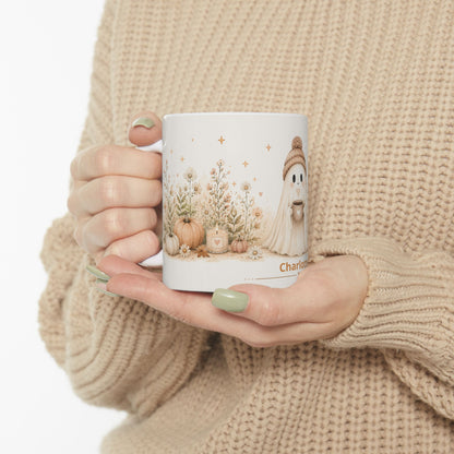 Cozy Winter Ghost Mug | Ceramic Mug