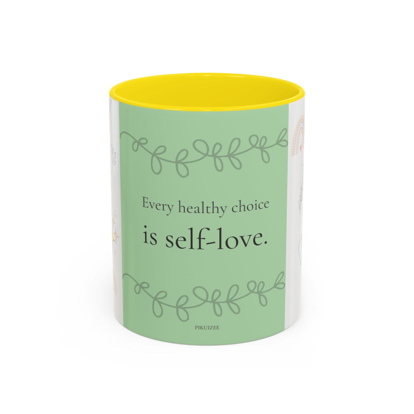 Self-Love Wellness Ceramic Mug | Motivational Inspiration Gift