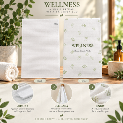 Wellness Balance Tea Towel