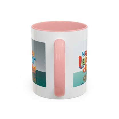 Happy Labor Day! Personalized Cartoon Mug - Worker Appreciation Gift
