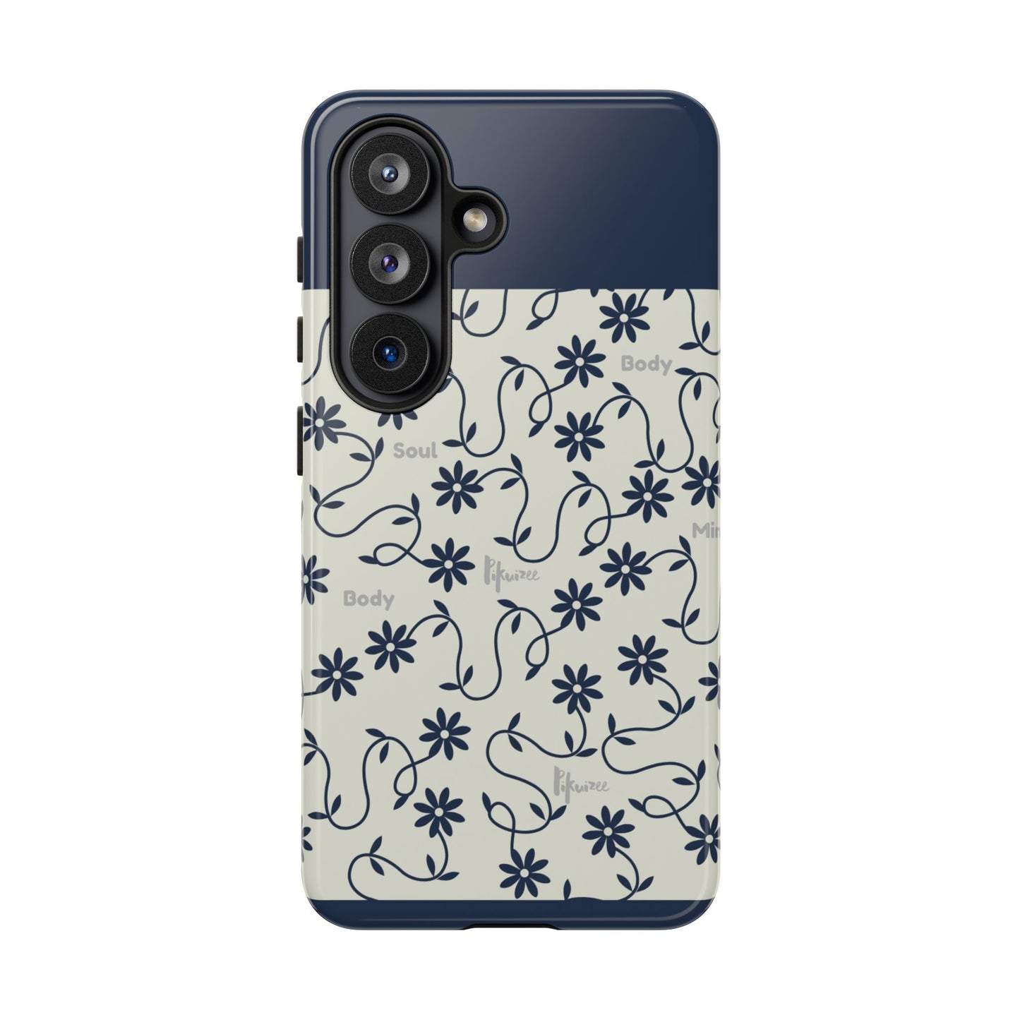 Floral Vine Pattern iPhone Case | Minimalist Botanical Design