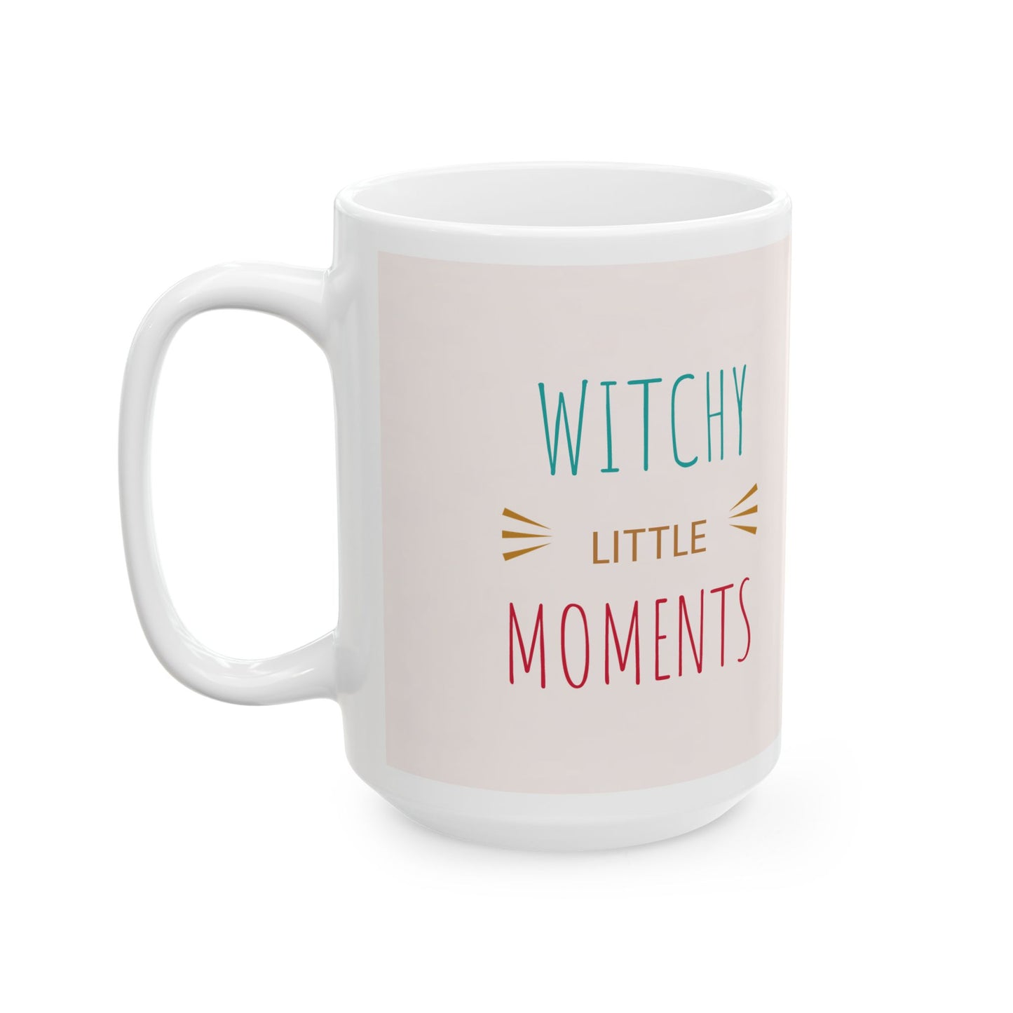 Ceramic Mug — Cozy Witchy Lantern Design (11oz & 15oz)