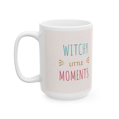 Ceramic Mug — Cozy Witchy Lantern Design (11oz & 15oz)