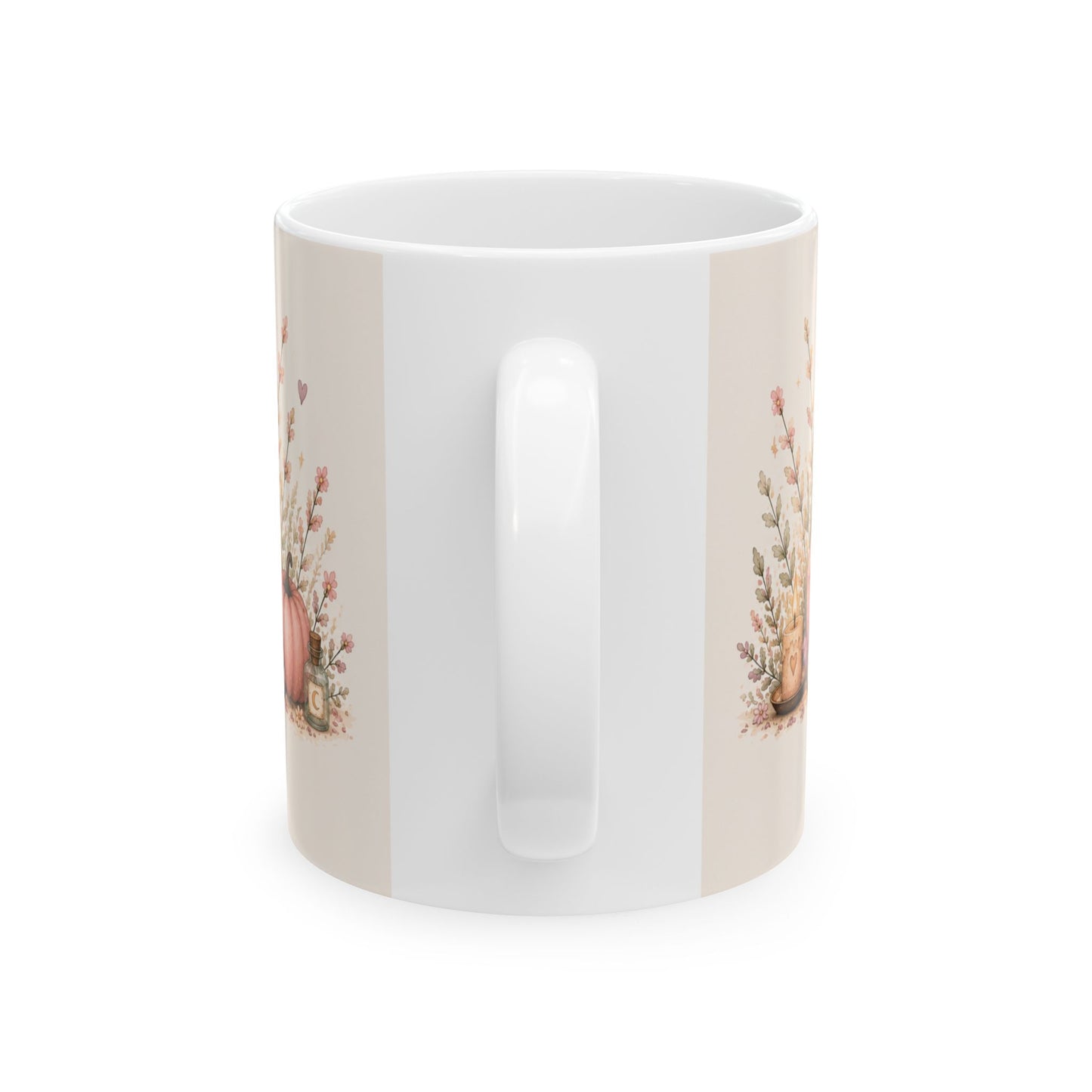 Cozy Witch Girl Reading Mug | Ceramic Coffee Cup
