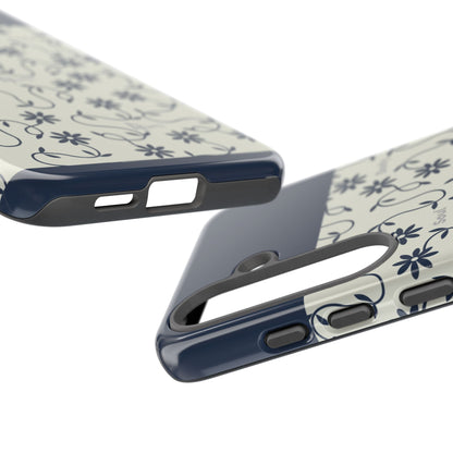Floral Vine Pattern iPhone Case | Minimalist Botanical Design