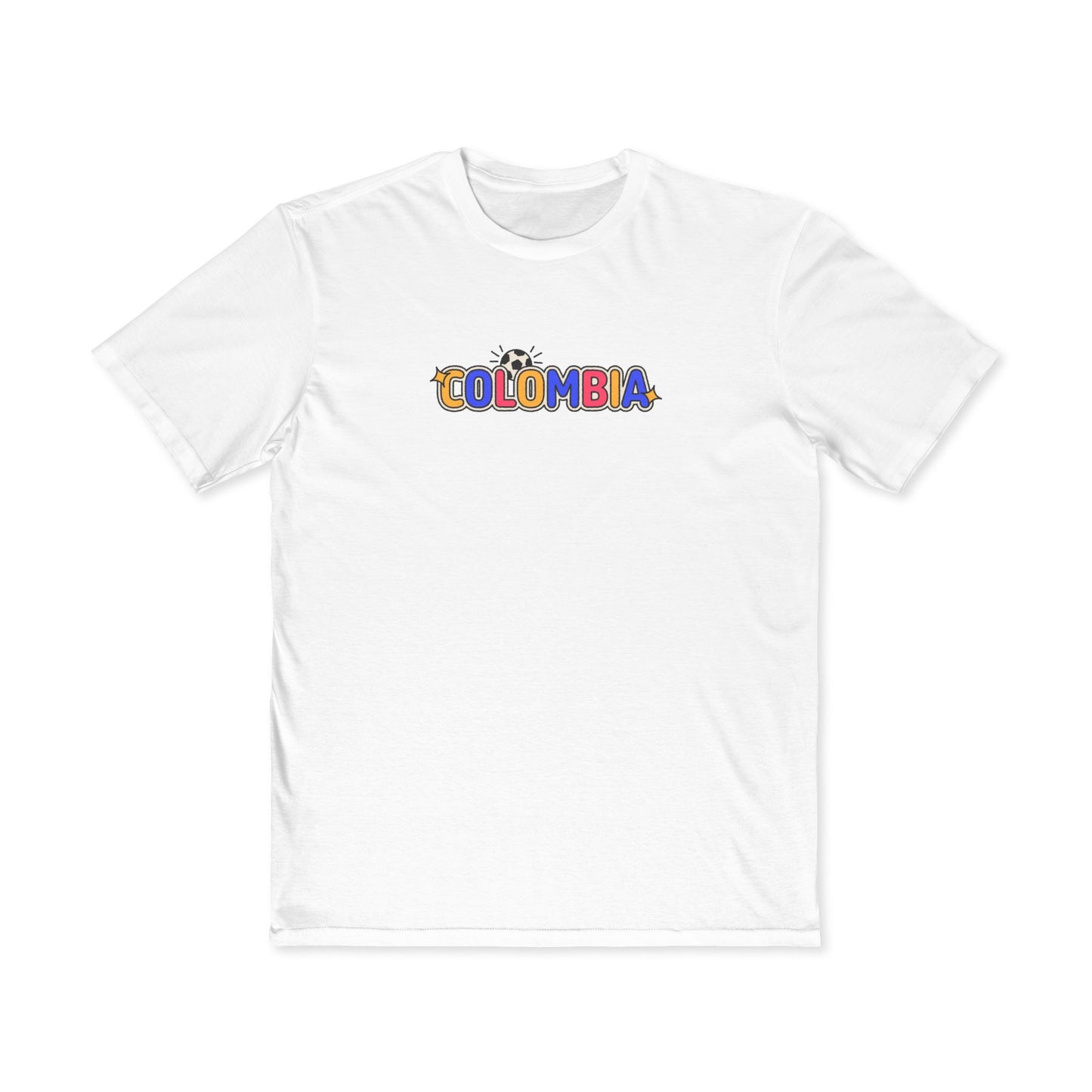 Colombia Soccer Football Graphic Tee | Sports Fan Design