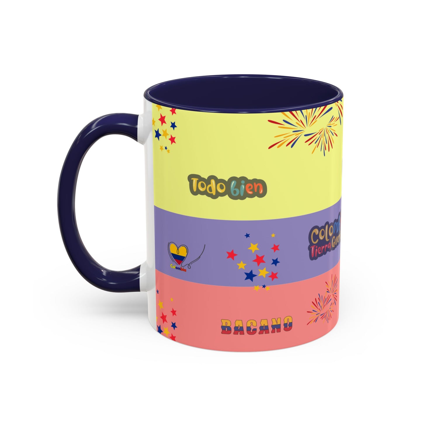 Colombia Patriotic Coffee Mug | Latin American Pride Gift