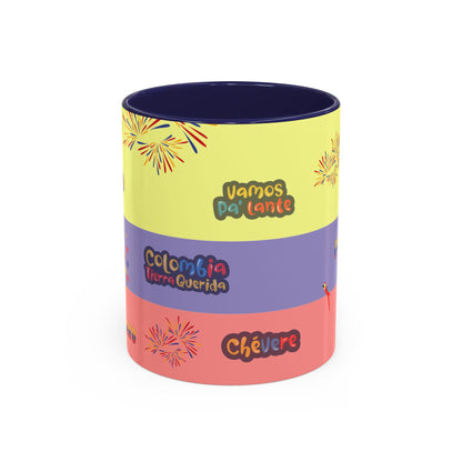 Colombia Patriotic Coffee Mug | Latin American Pride Gift