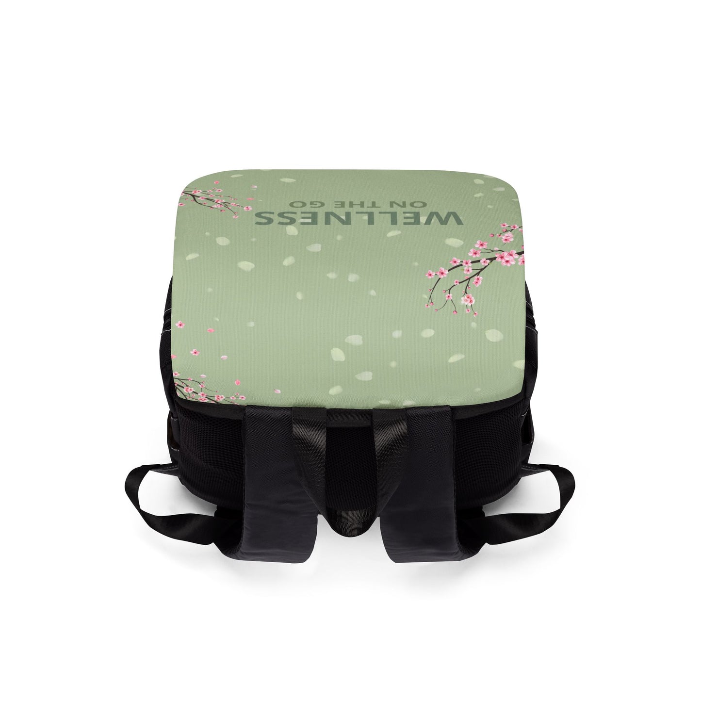 Wellness on the Go Backpack | Floral Mindfulness Design