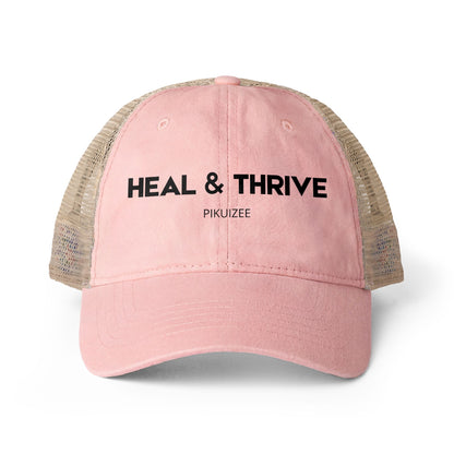 Women's Washed Mesh-Back Cap