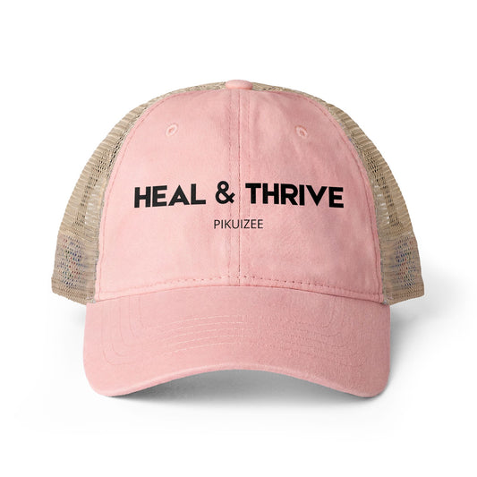 Women's Washed Mesh-Back Cap