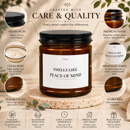 Smells Like Peace Of Mind Candle