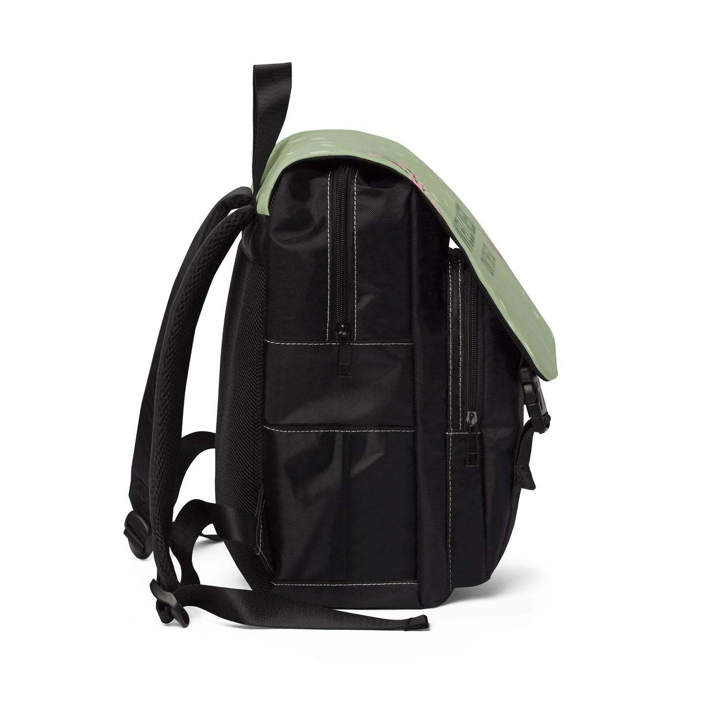 Wellness on the Go Backpack | Floral Mindfulness Design