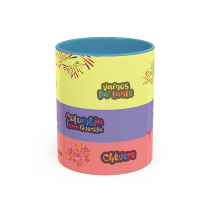 Colombia Patriotic Coffee Mug | Latin American Pride Gift