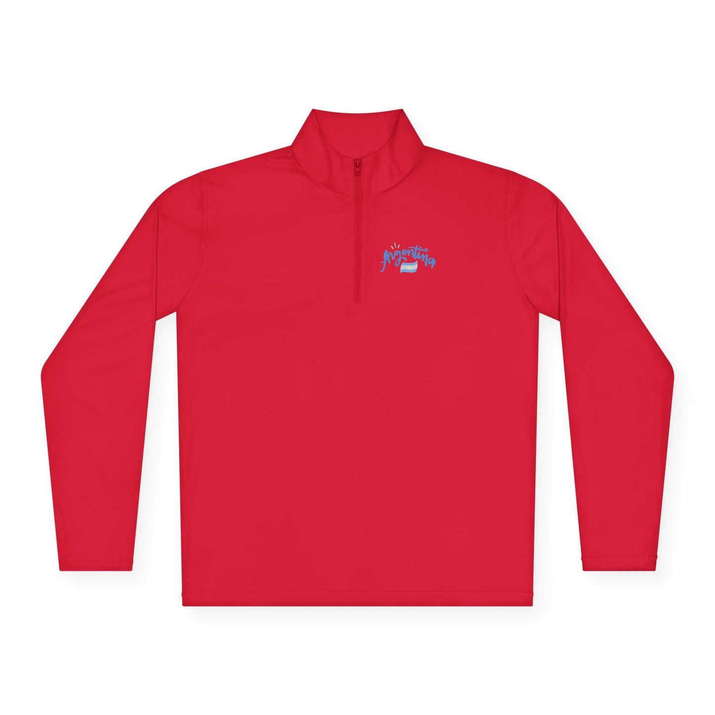 Argentina Soccer Ball Quarter-Zip Pullover | Sports Fan Gift