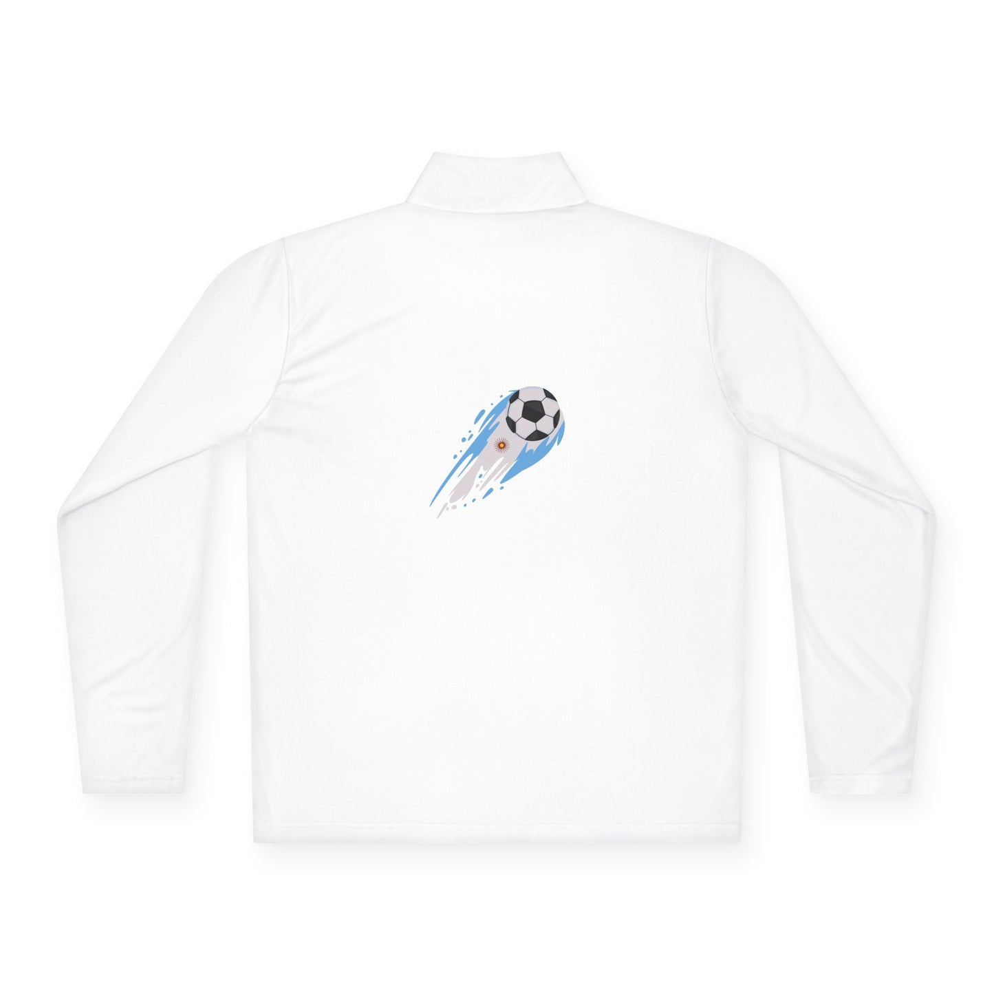 Argentina Soccer Ball Quarter-Zip Pullover | Sports Fan Gift