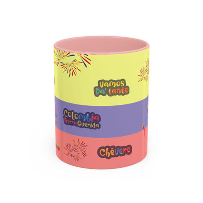 Colombia Patriotic Coffee Mug | Latin American Pride Gift