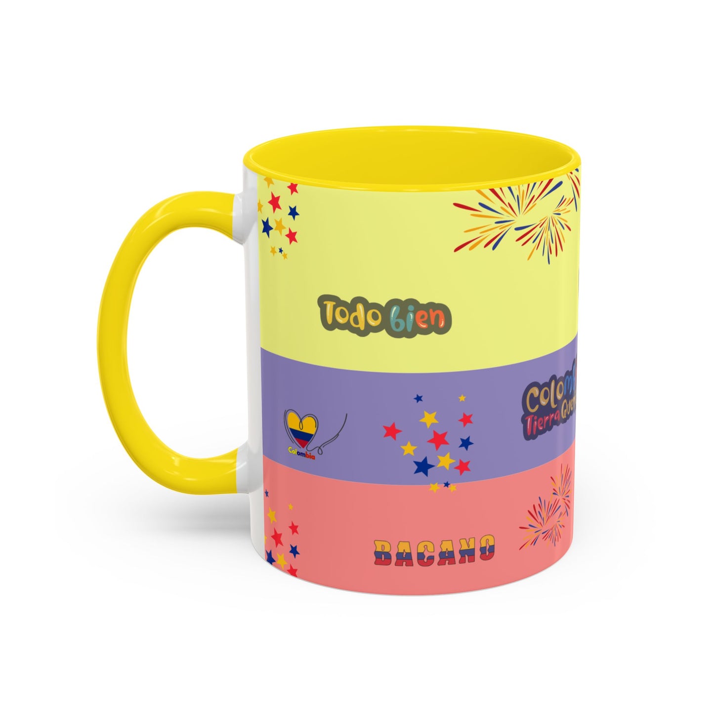 Colombia Patriotic Coffee Mug | Latin American Pride Gift