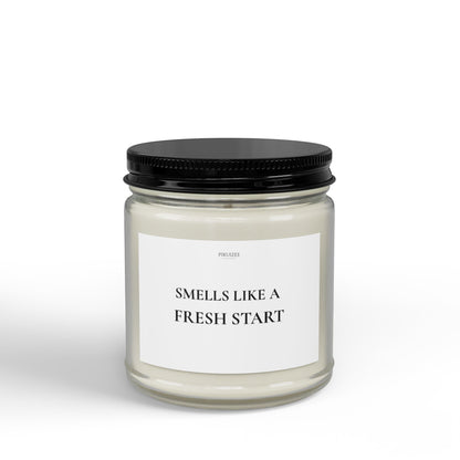 Fresh Start Soy Candle | Custom Scented Jar Gift
