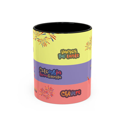 Colombia Patriotic Coffee Mug | Latin American Pride Gift