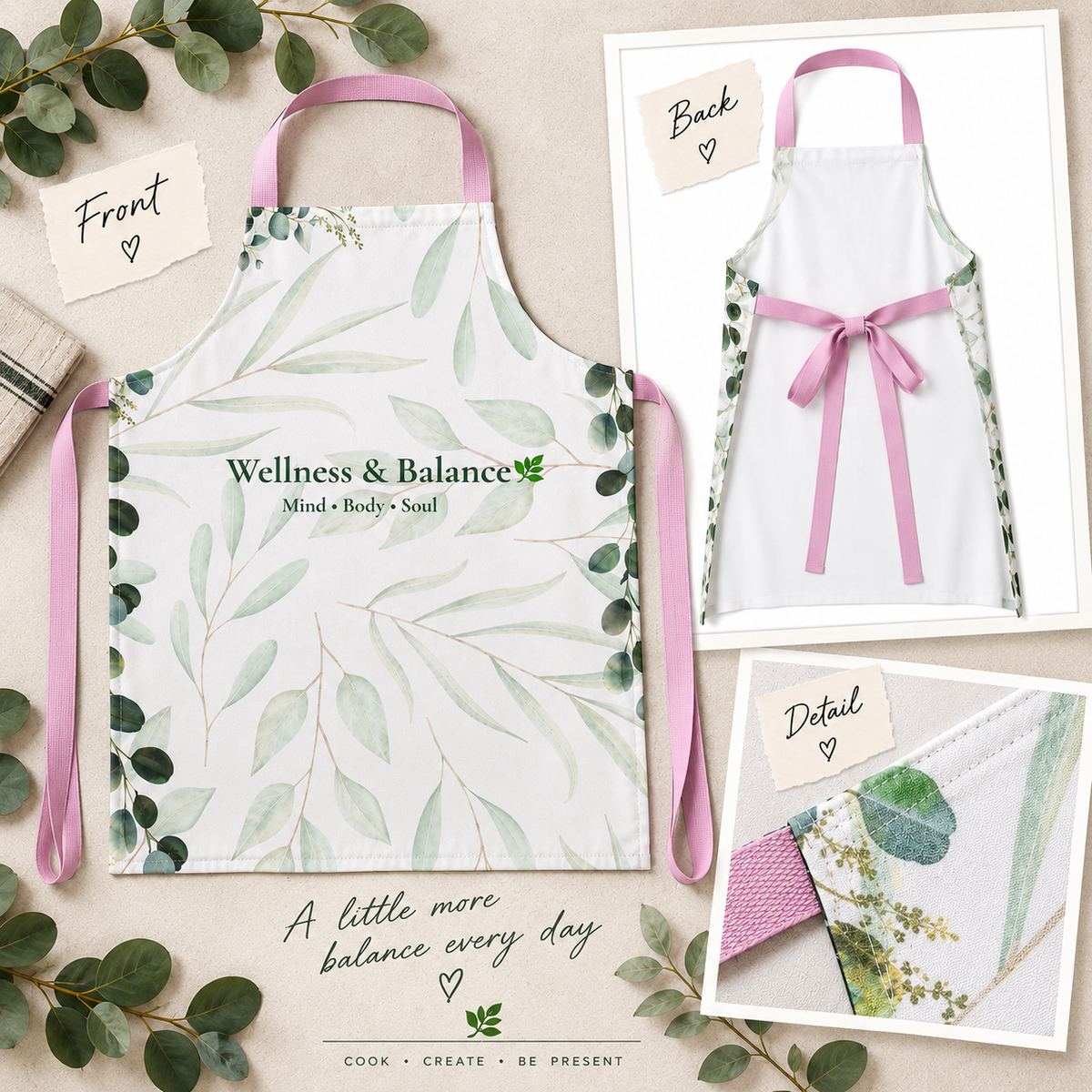Wellness & Balance Apron
