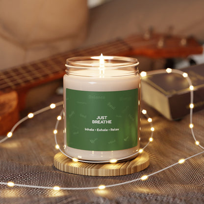 Just Breathe Mindfulness Soy Candle | Wellness Gift