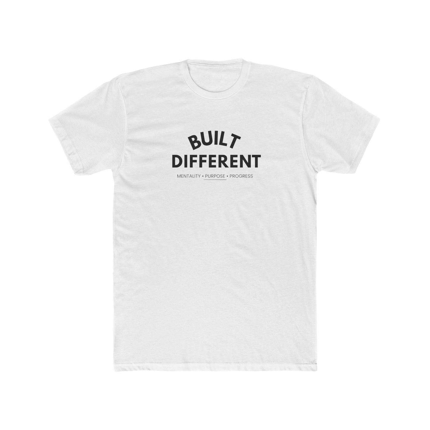 No Excuses Motivational Crew Tee | Inspirational Unisex Cotton Shirt