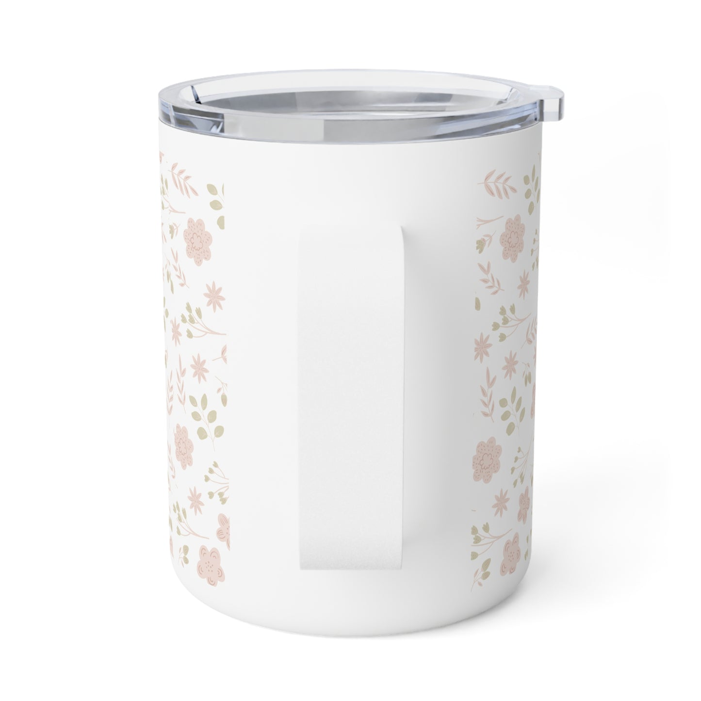 Peaceful Floral Insulated Coffee Mug | Mindfulness Gift
