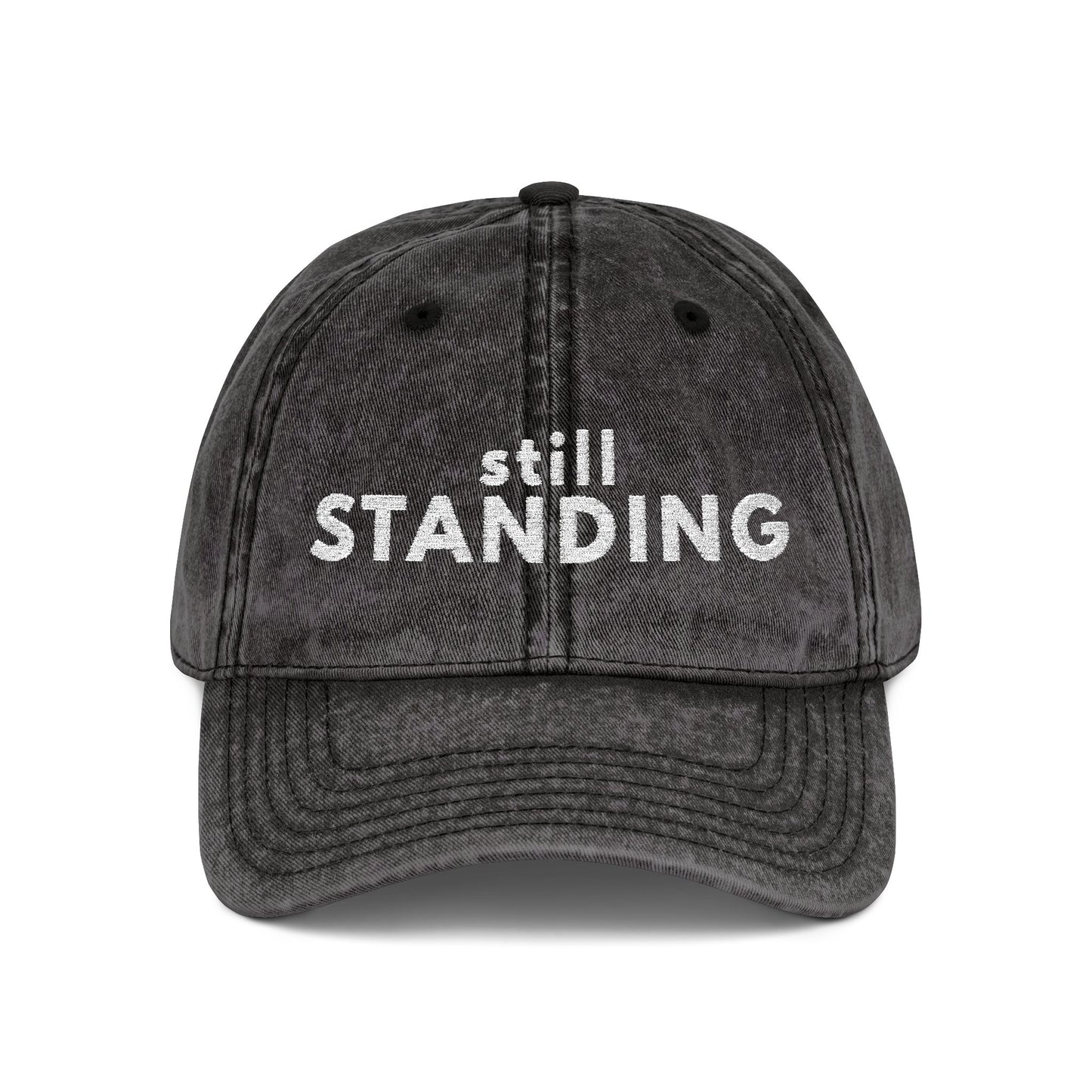 Still Standing Vintage Embroidered Cap