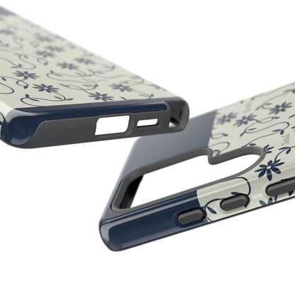 Floral Vine Pattern iPhone Case | Minimalist Botanical Design