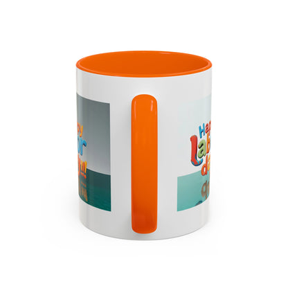 Happy Labor Day! Personalized Cartoon Mug - Worker Appreciation Gift