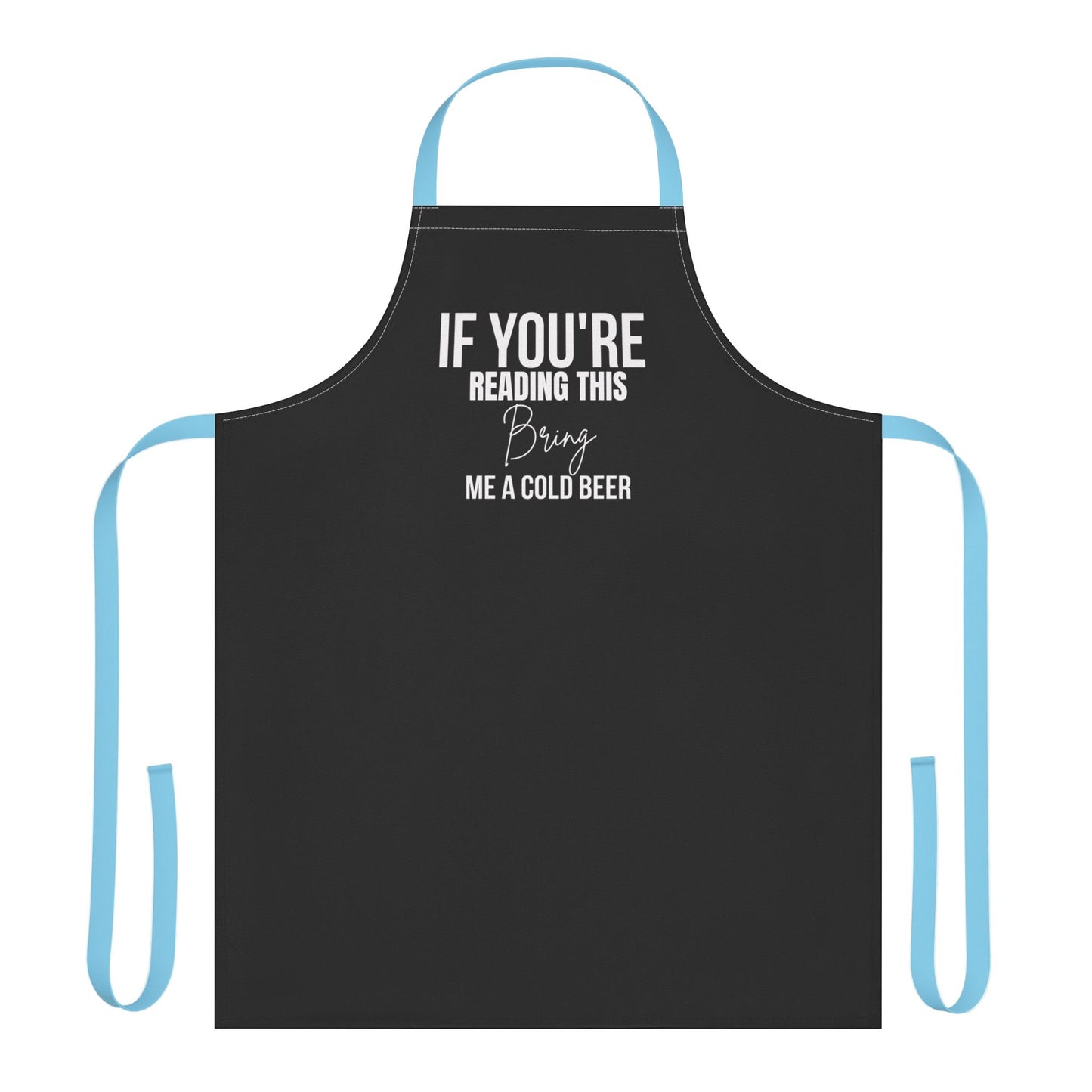 Funny Beer Apron | Cold Beer Kitchen Gift