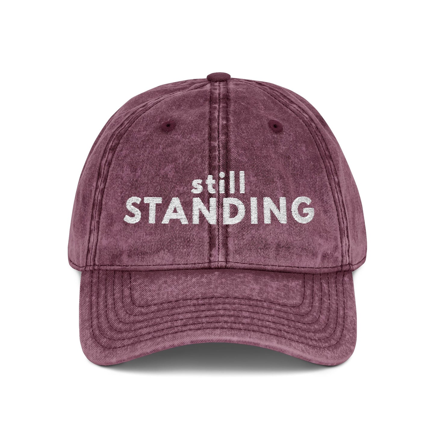 Still Standing Vintage Embroidered Cap