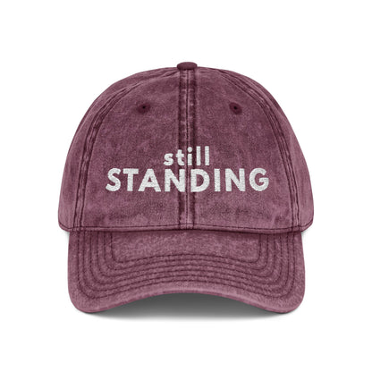 Still Standing Vintage Embroidered Cap